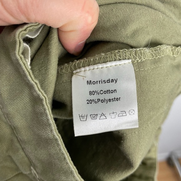 MORRISDAY the label cargo pockets khaki pants - Picture 7 of 9